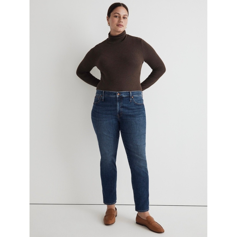 Madewell The Mid-Rise‎ Perfect Vintage Jean Indigo Wash Denim 32 Minimalist